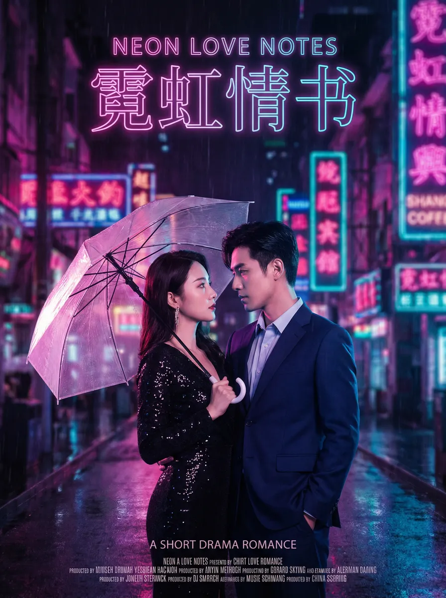 坛密 热播都市爱情短剧 - 霓虹情书海报